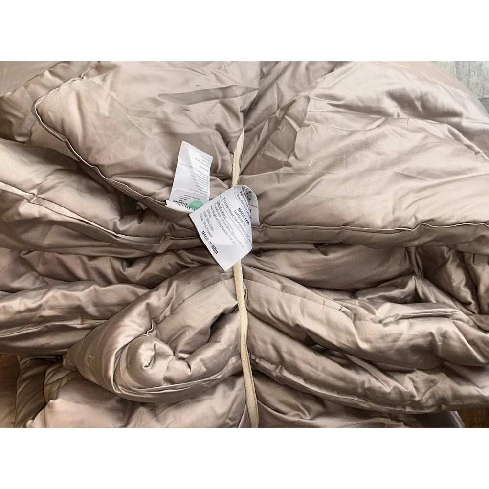 New Quince Organic Cotton Sateen King Comforter